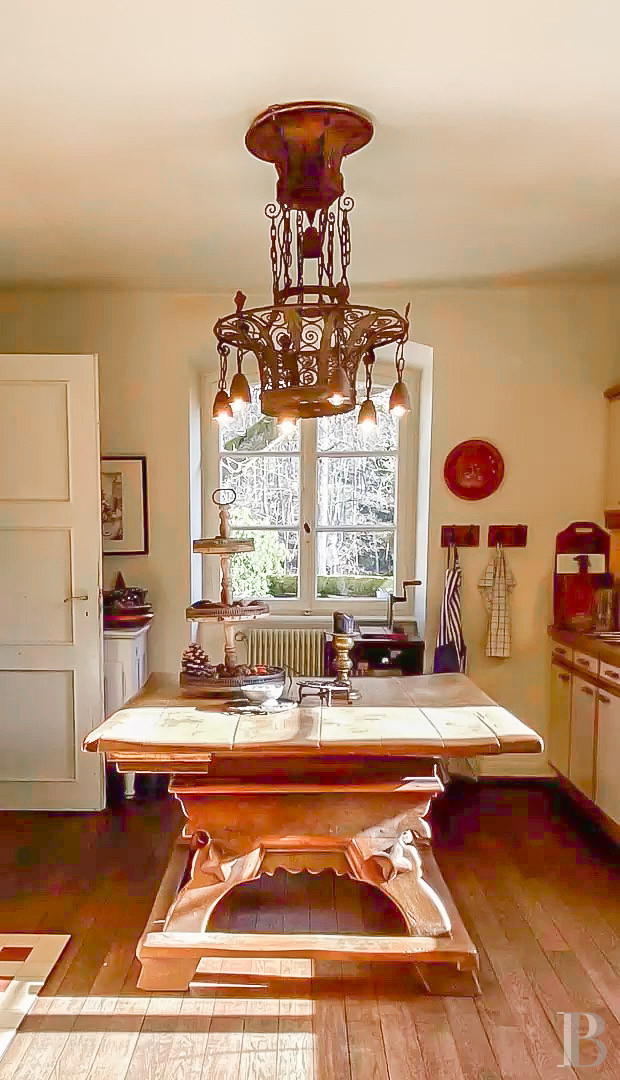 Dans les Vosges du Nord,  un ancien pavillon de chasse du 19e siècle transformé en confortable maison alsacienne traditionnelle - photo  n°9